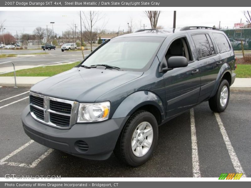 Steel Blue Metallic / Dark Slate Gray/Light Slate Gray 2007 Dodge Durango SXT 4x4