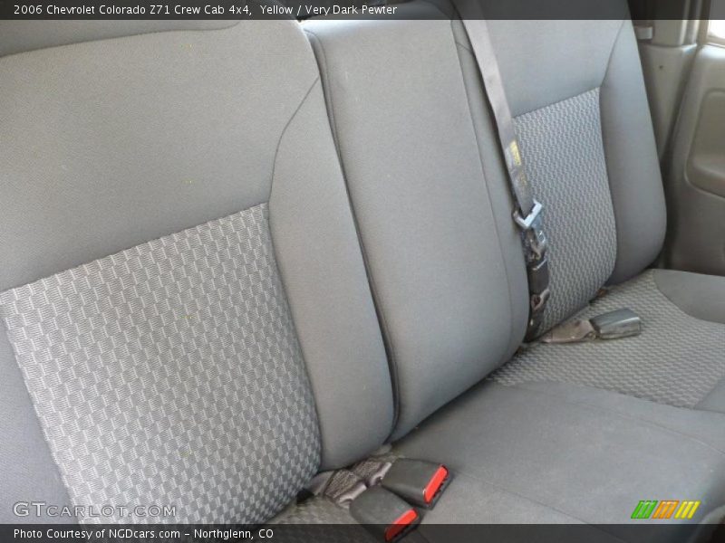 Yellow / Very Dark Pewter 2006 Chevrolet Colorado Z71 Crew Cab 4x4