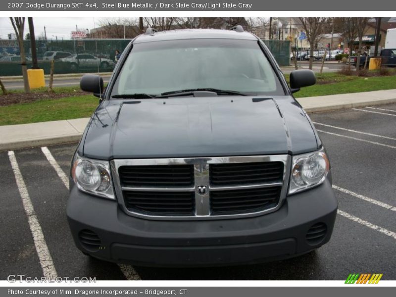 Steel Blue Metallic / Dark Slate Gray/Light Slate Gray 2007 Dodge Durango SXT 4x4