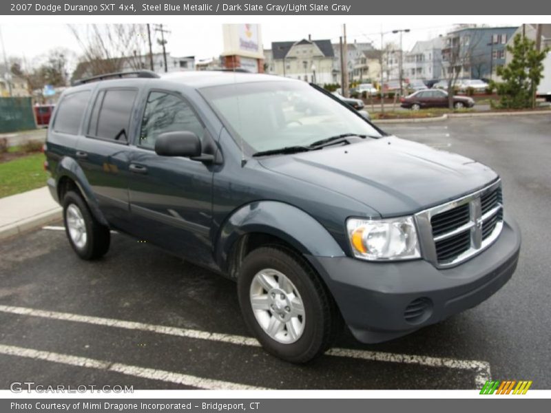 Steel Blue Metallic / Dark Slate Gray/Light Slate Gray 2007 Dodge Durango SXT 4x4