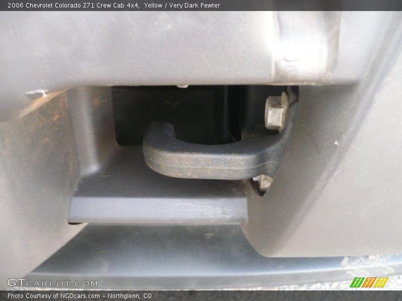 Yellow / Very Dark Pewter 2006 Chevrolet Colorado Z71 Crew Cab 4x4