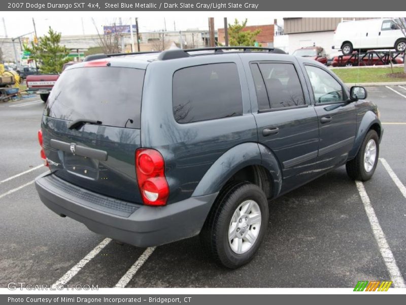 Steel Blue Metallic / Dark Slate Gray/Light Slate Gray 2007 Dodge Durango SXT 4x4
