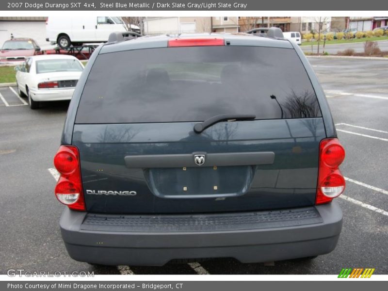 Steel Blue Metallic / Dark Slate Gray/Light Slate Gray 2007 Dodge Durango SXT 4x4
