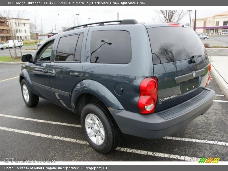 Steel Blue Metallic / Dark Slate Gray/Light Slate Gray 2007 Dodge Durango SXT 4x4