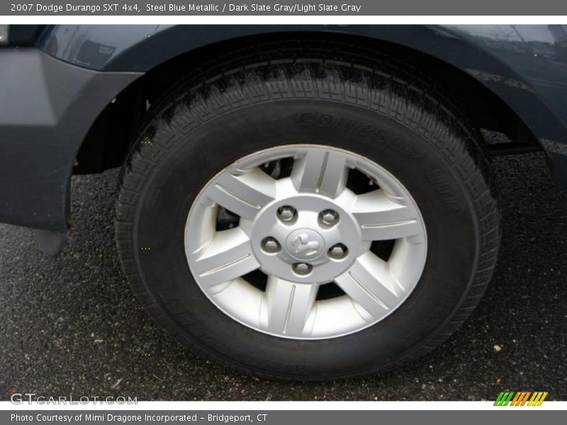 Steel Blue Metallic / Dark Slate Gray/Light Slate Gray 2007 Dodge Durango SXT 4x4