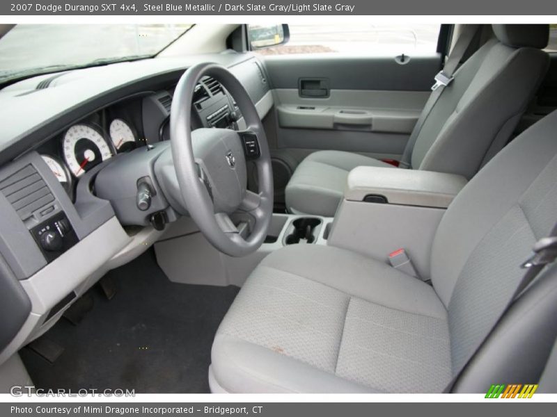 Steel Blue Metallic / Dark Slate Gray/Light Slate Gray 2007 Dodge Durango SXT 4x4