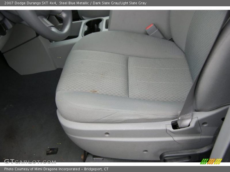 Steel Blue Metallic / Dark Slate Gray/Light Slate Gray 2007 Dodge Durango SXT 4x4