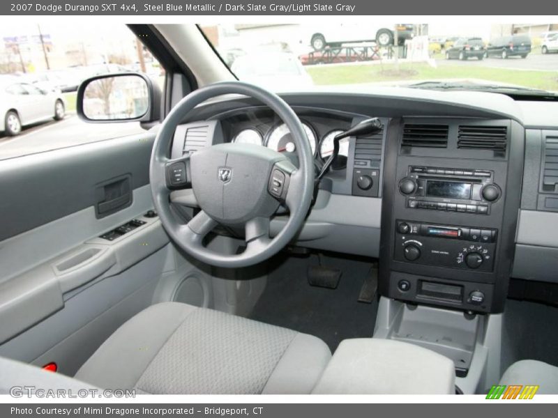 Steel Blue Metallic / Dark Slate Gray/Light Slate Gray 2007 Dodge Durango SXT 4x4
