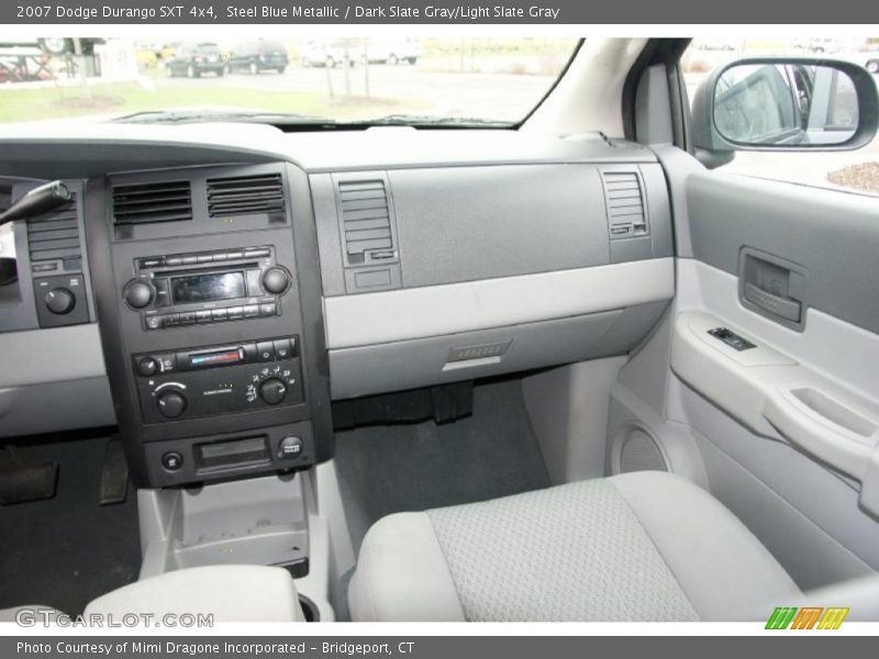 Steel Blue Metallic / Dark Slate Gray/Light Slate Gray 2007 Dodge Durango SXT 4x4