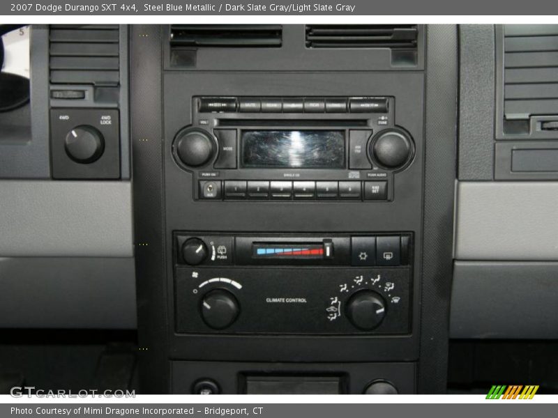 Steel Blue Metallic / Dark Slate Gray/Light Slate Gray 2007 Dodge Durango SXT 4x4