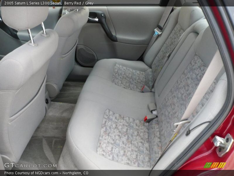 Berry Red / Grey 2005 Saturn L Series L300 Sedan