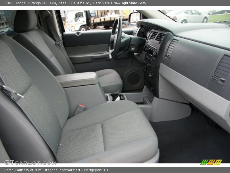 Steel Blue Metallic / Dark Slate Gray/Light Slate Gray 2007 Dodge Durango SXT 4x4