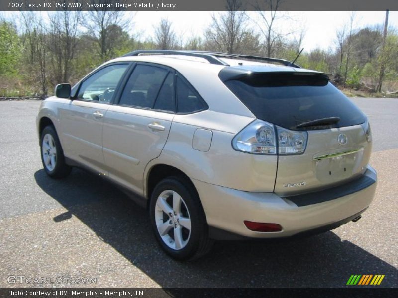 Savannah Beige Metallic / Ivory 2007 Lexus RX 350 AWD