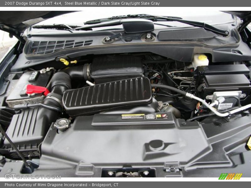 Steel Blue Metallic / Dark Slate Gray/Light Slate Gray 2007 Dodge Durango SXT 4x4