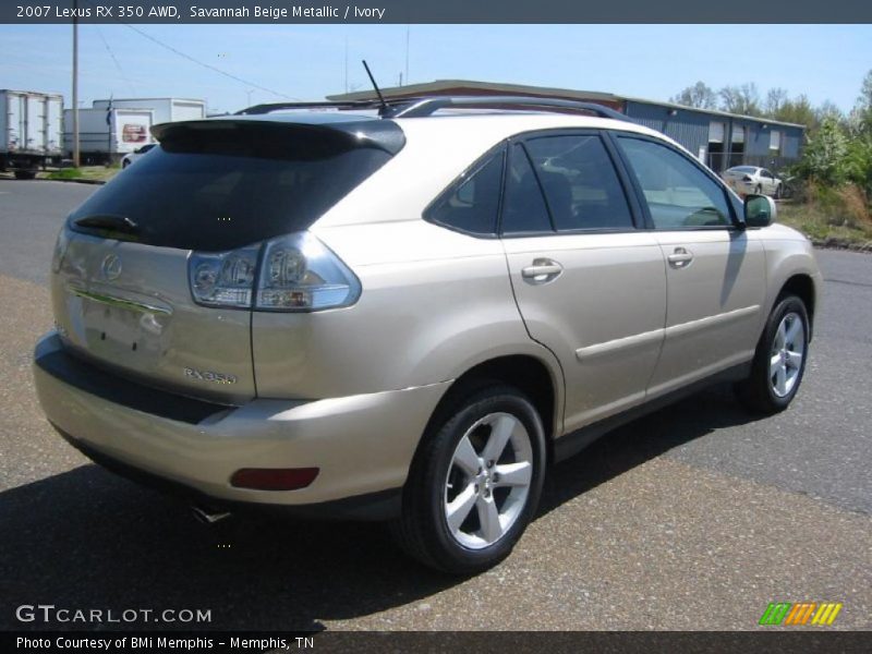 Savannah Beige Metallic / Ivory 2007 Lexus RX 350 AWD