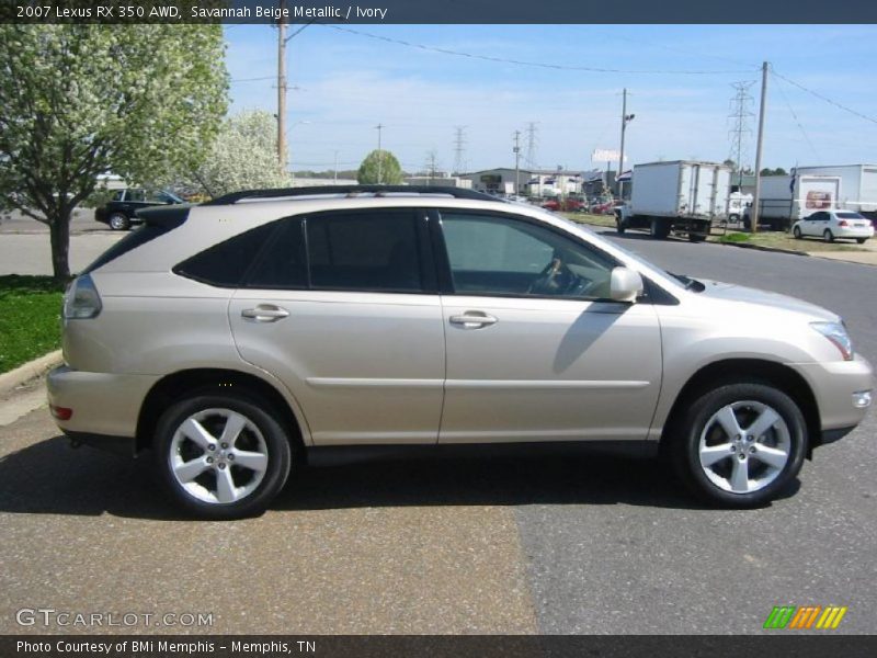 Savannah Beige Metallic / Ivory 2007 Lexus RX 350 AWD