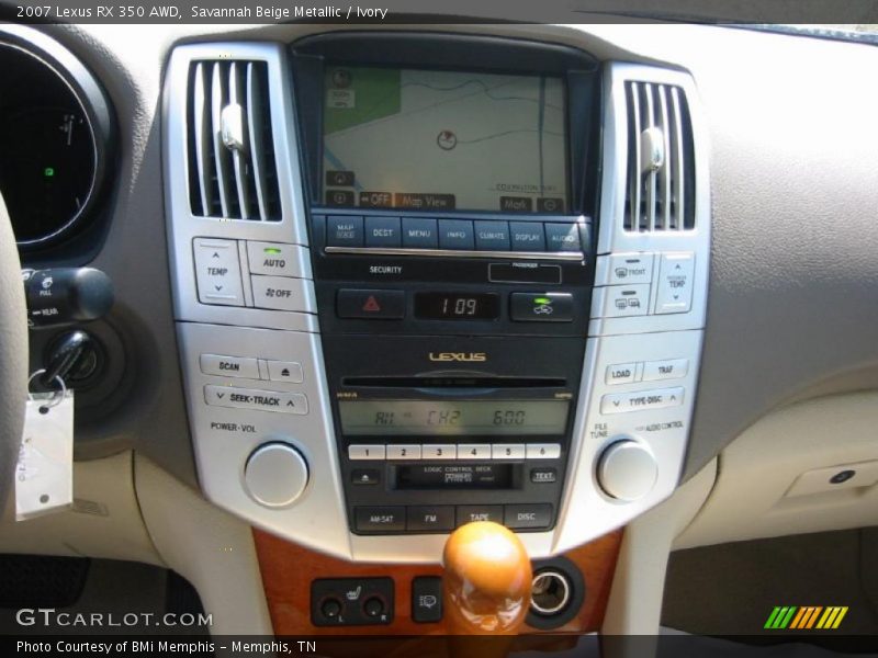 Savannah Beige Metallic / Ivory 2007 Lexus RX 350 AWD