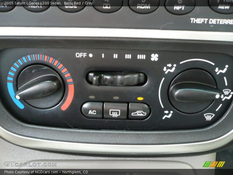 Berry Red / Grey 2005 Saturn L Series L300 Sedan