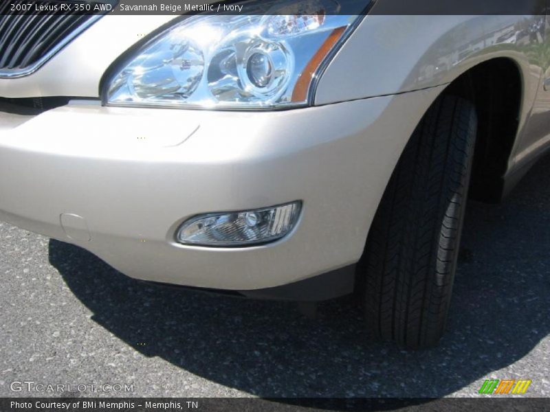 Savannah Beige Metallic / Ivory 2007 Lexus RX 350 AWD