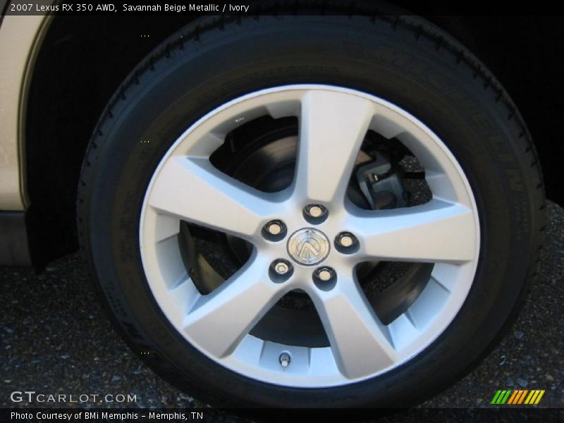 Savannah Beige Metallic / Ivory 2007 Lexus RX 350 AWD