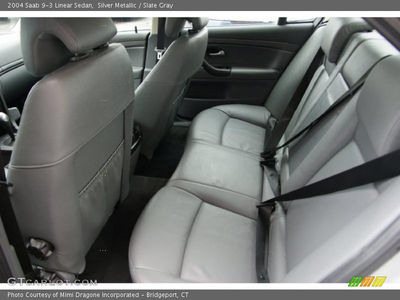 Silver Metallic / Slate Gray 2004 Saab 9-3 Linear Sedan