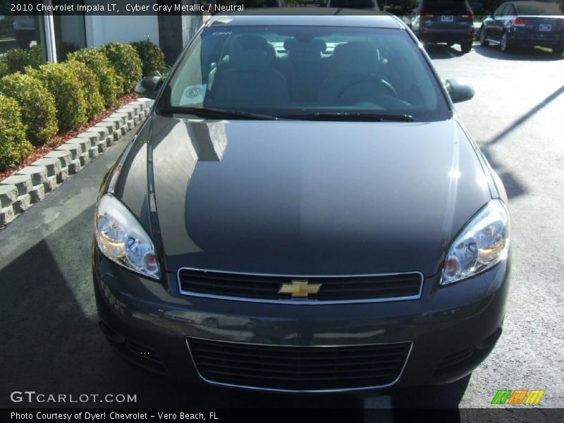 Cyber Gray Metallic / Neutral 2010 Chevrolet Impala LT