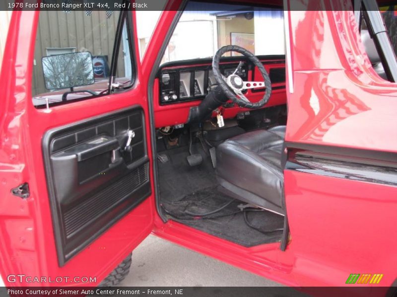 Red / Black 1978 Ford Bronco Ranger XLT 4x4