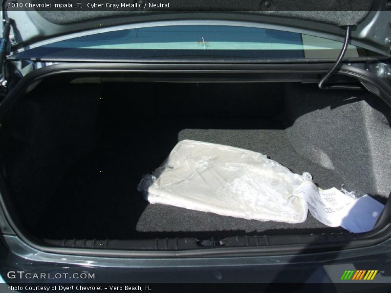 Cyber Gray Metallic / Neutral 2010 Chevrolet Impala LT