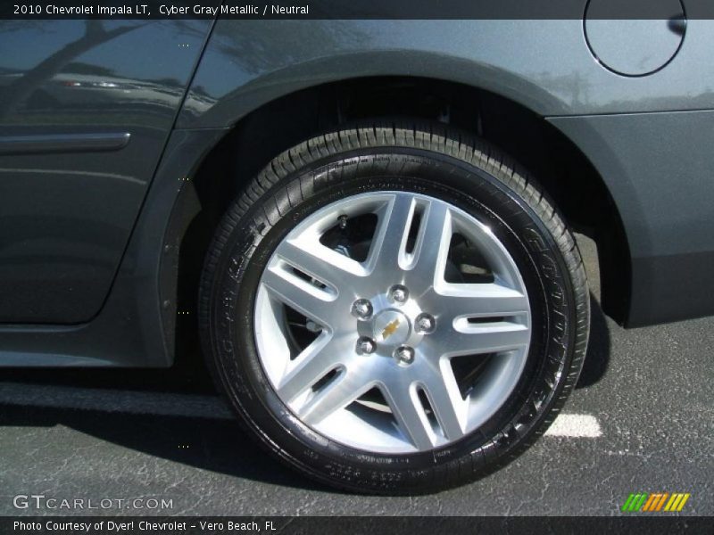 Cyber Gray Metallic / Neutral 2010 Chevrolet Impala LT