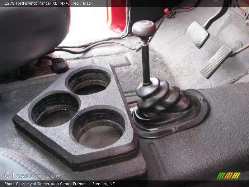 Red / Black 1978 Ford Bronco Ranger XLT 4x4