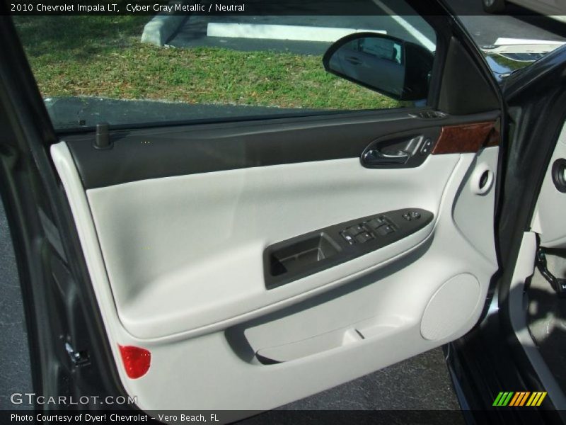 Cyber Gray Metallic / Neutral 2010 Chevrolet Impala LT