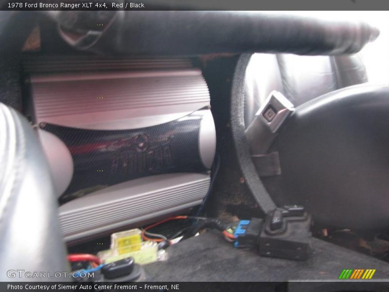 Red / Black 1978 Ford Bronco Ranger XLT 4x4