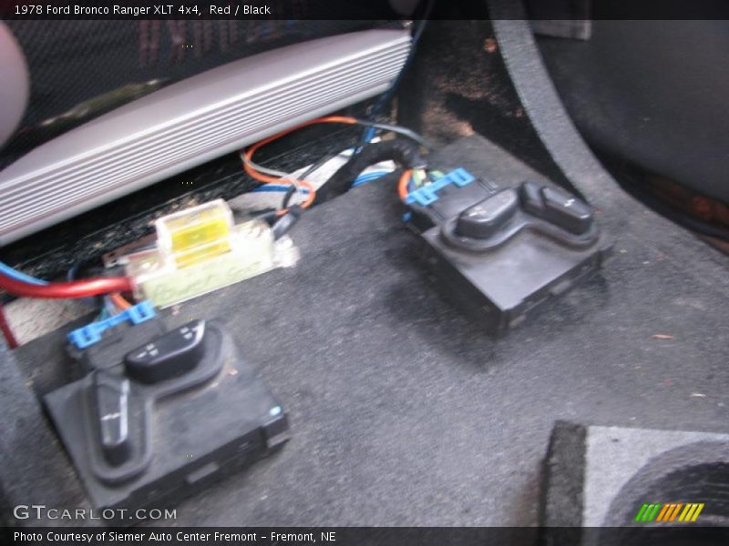 Red / Black 1978 Ford Bronco Ranger XLT 4x4