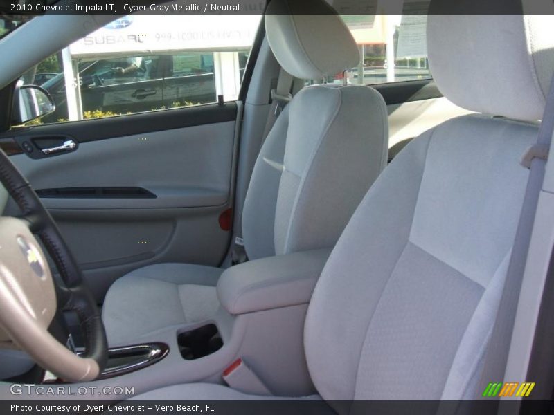 Cyber Gray Metallic / Neutral 2010 Chevrolet Impala LT