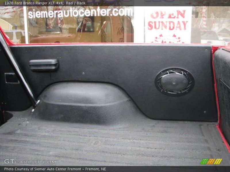 Red / Black 1978 Ford Bronco Ranger XLT 4x4