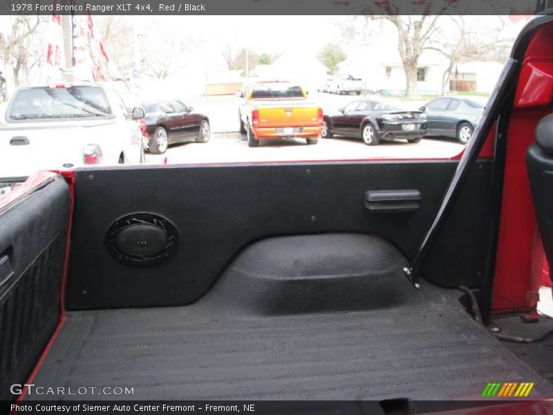 Red / Black 1978 Ford Bronco Ranger XLT 4x4