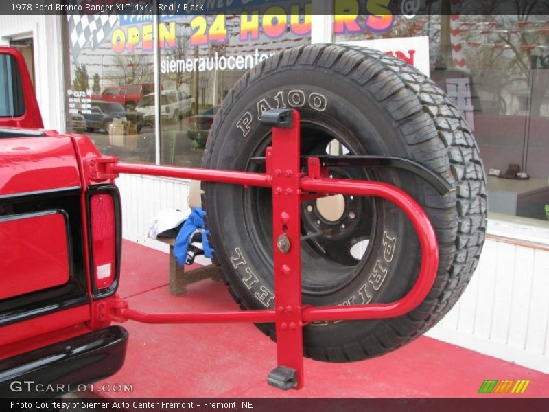 Red / Black 1978 Ford Bronco Ranger XLT 4x4