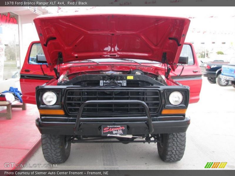 Red / Black 1978 Ford Bronco Ranger XLT 4x4