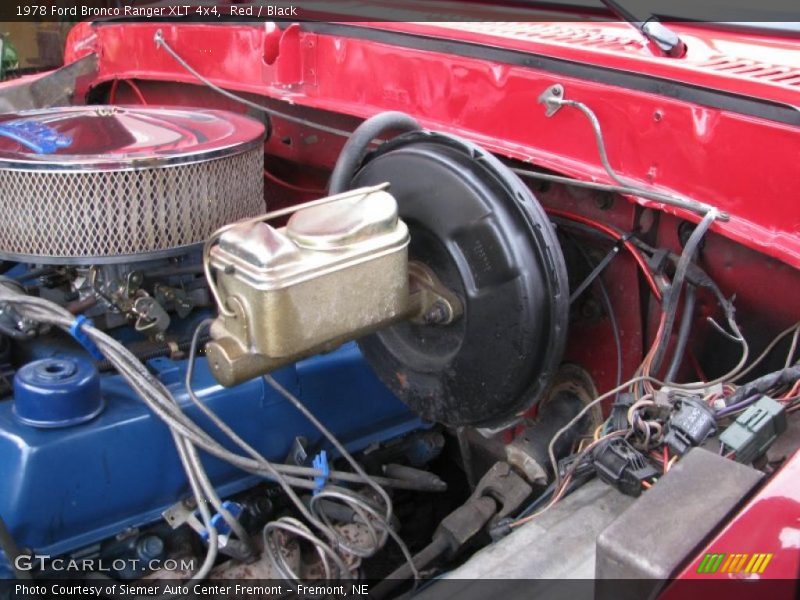 Red / Black 1978 Ford Bronco Ranger XLT 4x4