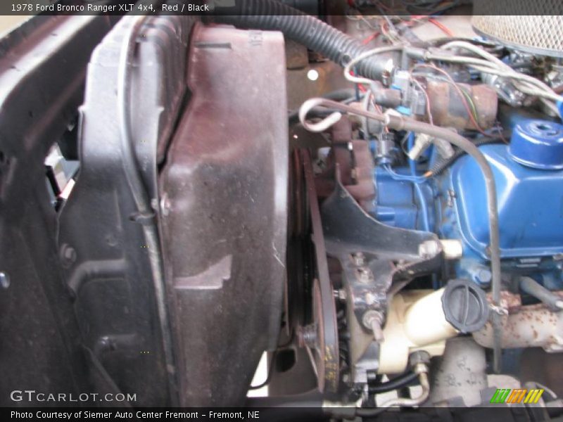 Red / Black 1978 Ford Bronco Ranger XLT 4x4