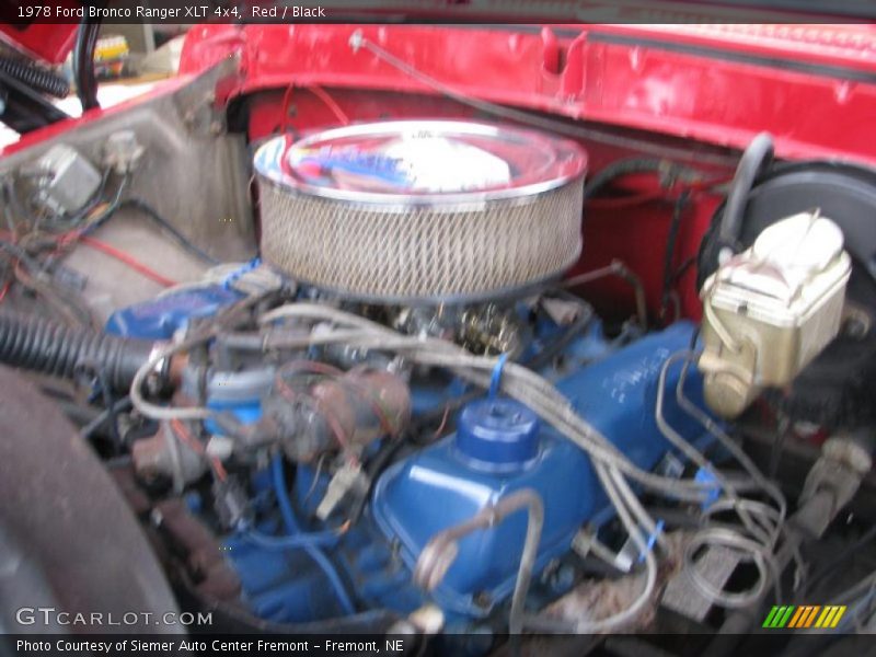 Red / Black 1978 Ford Bronco Ranger XLT 4x4