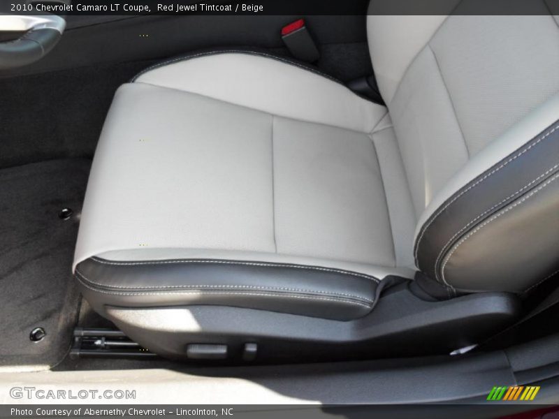 Red Jewel Tintcoat / Beige 2010 Chevrolet Camaro LT Coupe