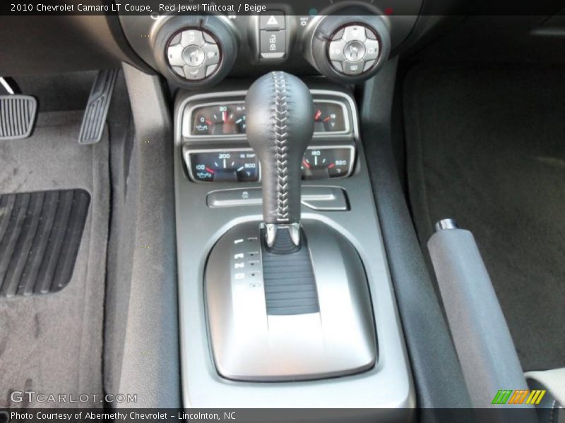 Red Jewel Tintcoat / Beige 2010 Chevrolet Camaro LT Coupe