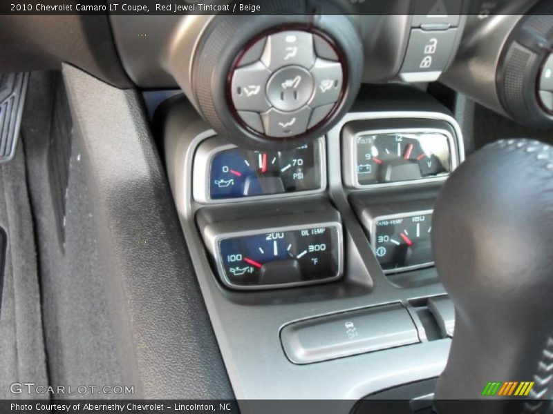Red Jewel Tintcoat / Beige 2010 Chevrolet Camaro LT Coupe