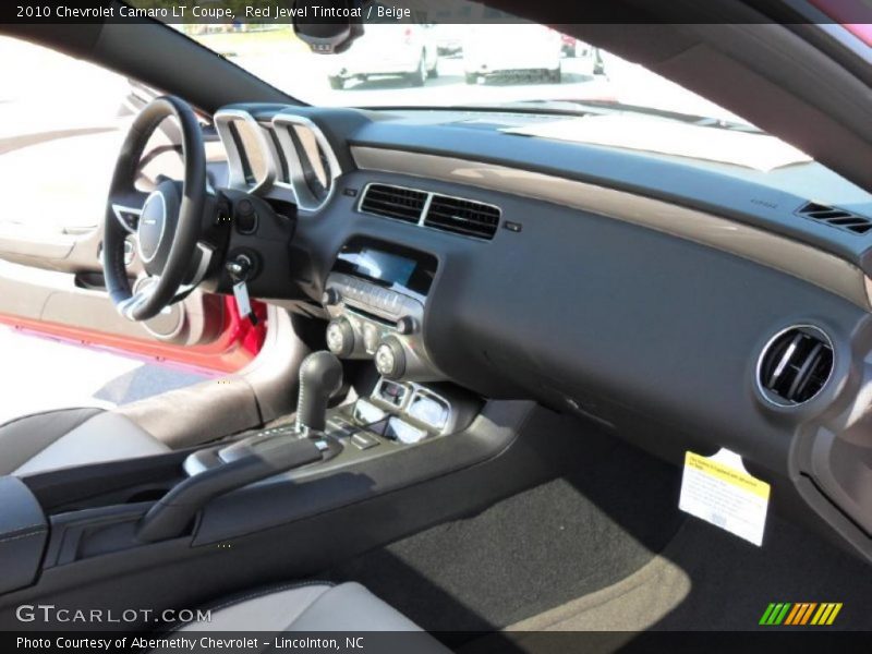 Red Jewel Tintcoat / Beige 2010 Chevrolet Camaro LT Coupe