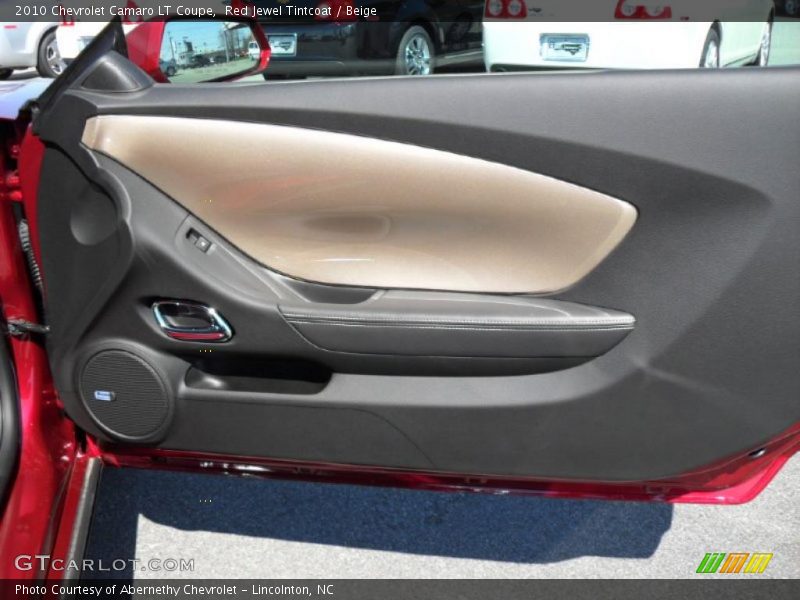 Red Jewel Tintcoat / Beige 2010 Chevrolet Camaro LT Coupe