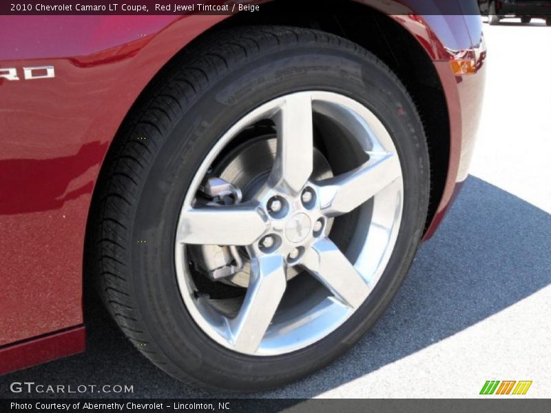 Red Jewel Tintcoat / Beige 2010 Chevrolet Camaro LT Coupe