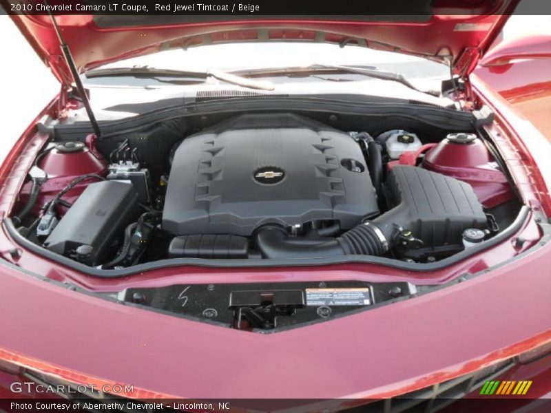 Red Jewel Tintcoat / Beige 2010 Chevrolet Camaro LT Coupe