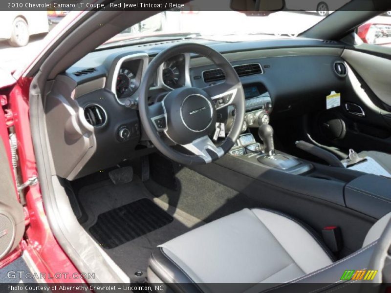 Red Jewel Tintcoat / Beige 2010 Chevrolet Camaro LT Coupe