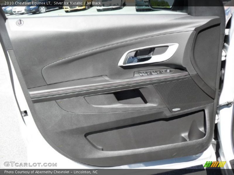 Silver Ice Metallic / Jet Black 2010 Chevrolet Equinox LT